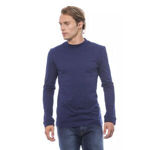 Verri Blue Cotton Men's Men's Sweater